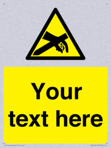 Custom Anti-Static Warning Sign